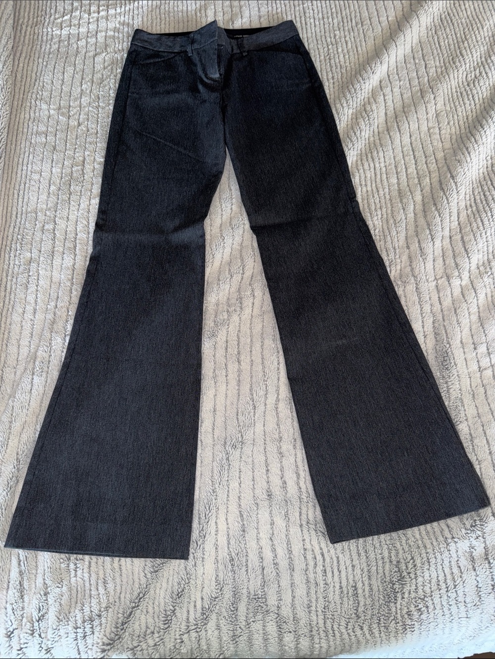 Express Black Flared Pants